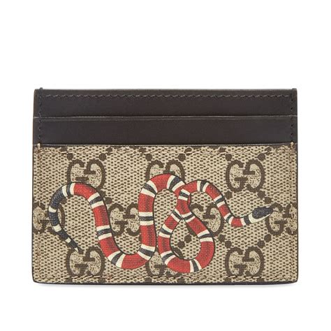 womens gucci card holder|gucci card holder with snake.